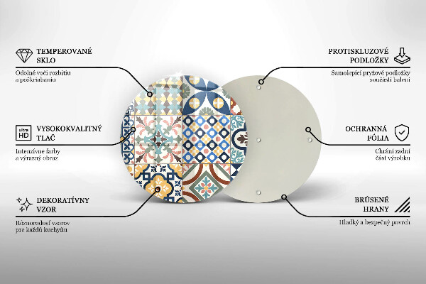 Protection plaque induction Carreaux décoratifs