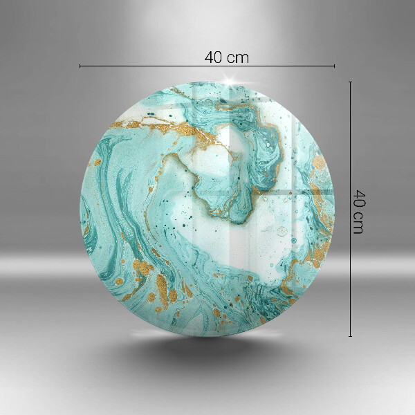 Protection plaque induction Abstraction bleue