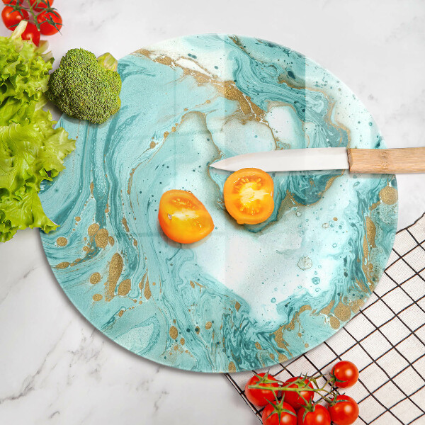 Protection plaque induction Abstraction bleue