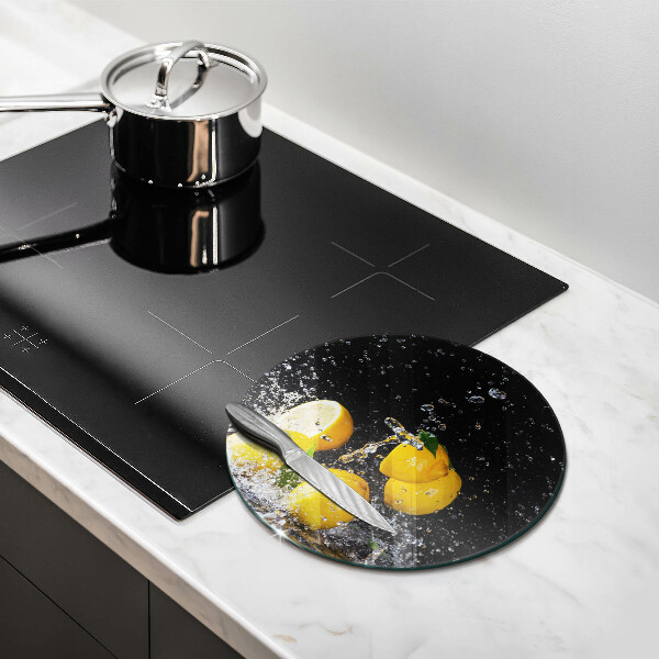 Protection plaque induction Fruit de citron juteux