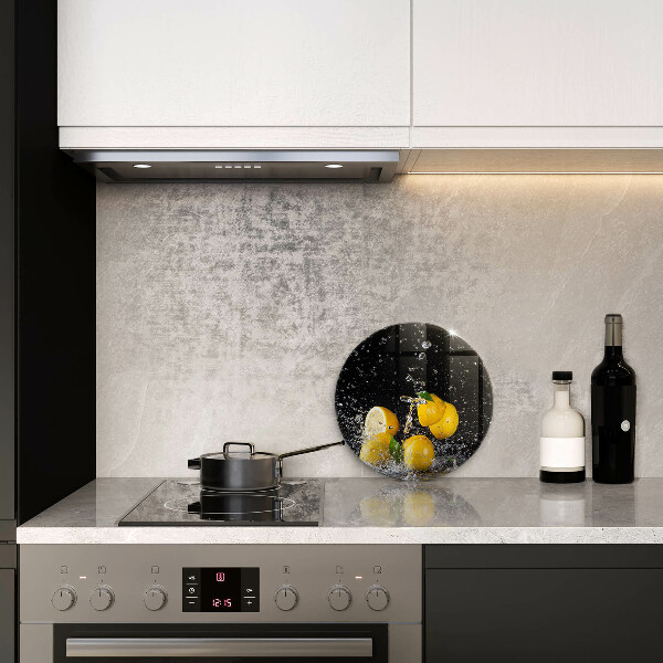 Protection plaque induction Fruit de citron juteux