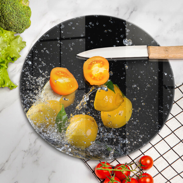 Protection plaque induction Fruit de citron juteux