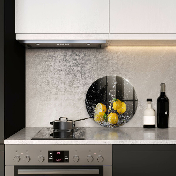 Protection plaque induction Fruit de citron juteux