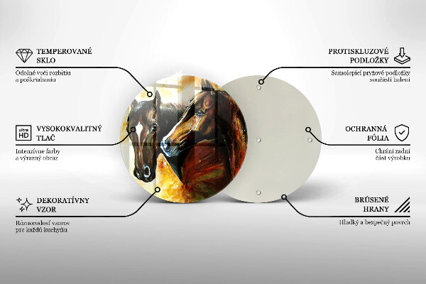 Protection plaque induction Animaux chevaux