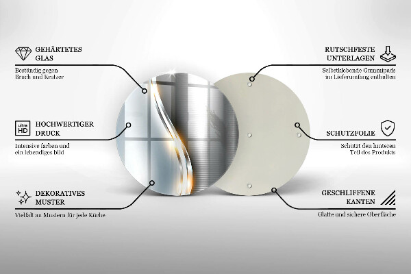Protection plaque induction Art métallique
