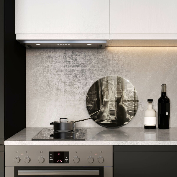 Protection plaque induction Ville et fenêtre des chats