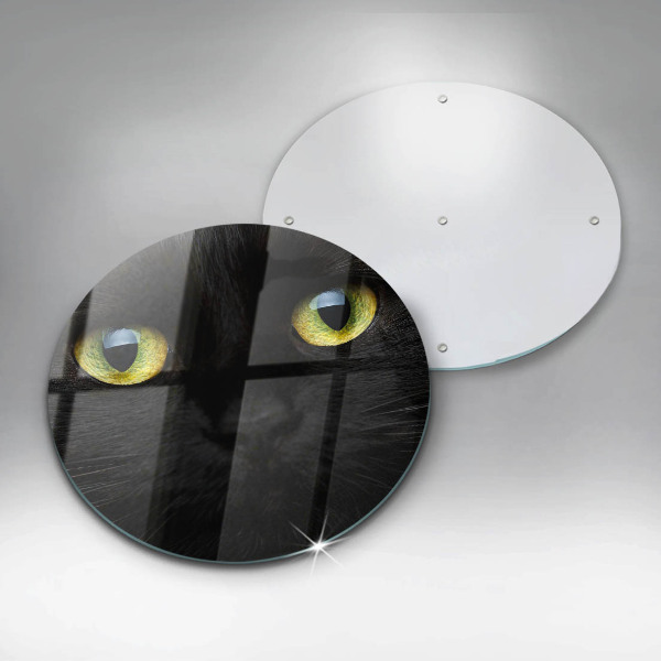 Protection plaque induction Yeux de chat animaux