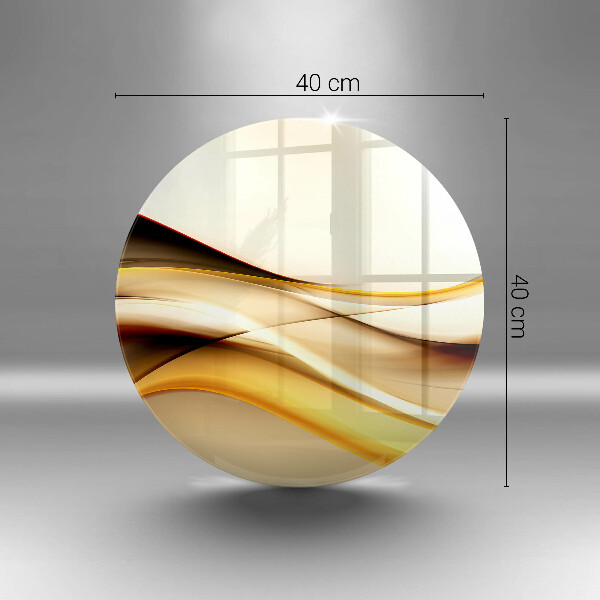 Protection plaque induction Lignes de fumée abstraites