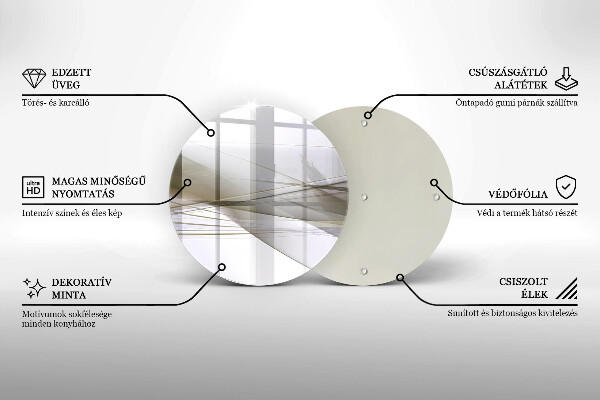 Protection plaque induction Conception de lignes abstraites