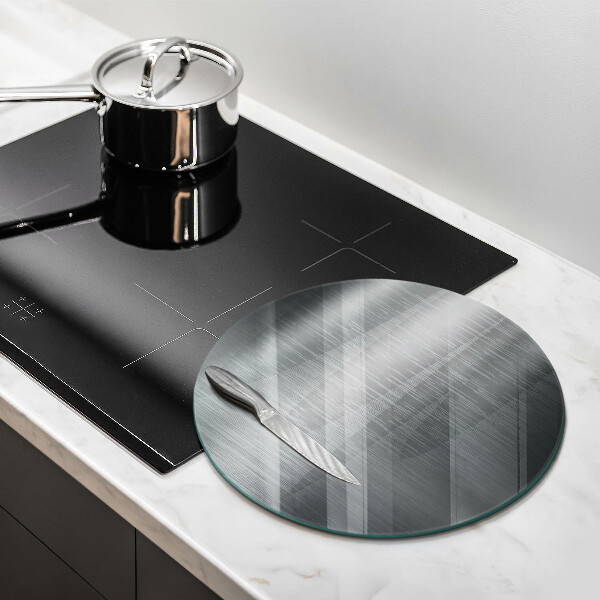 Protection plaque induction Texture métallique