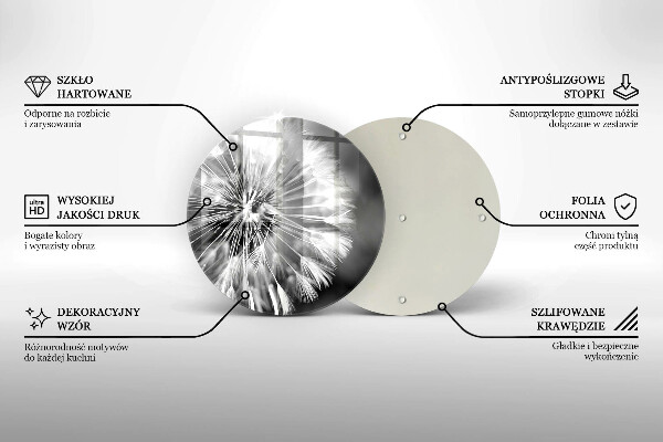 Protection plaque induction Un pissenlit délicat