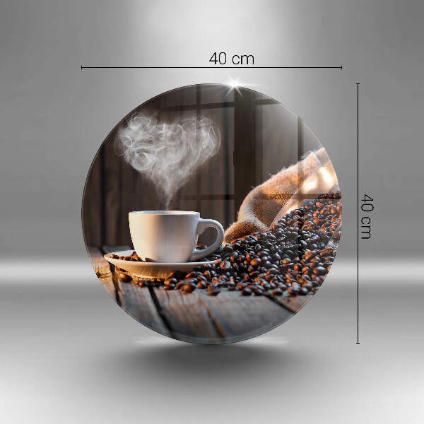 Protection plaque induction Tasse à café et coeur