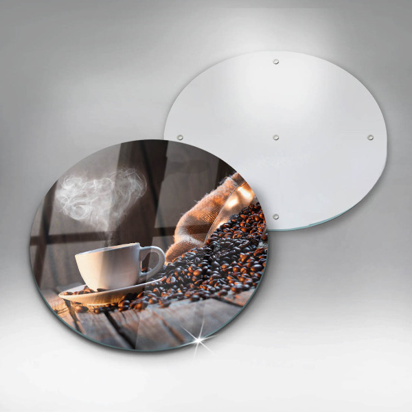 Protection plaque induction Tasse à café et coeur