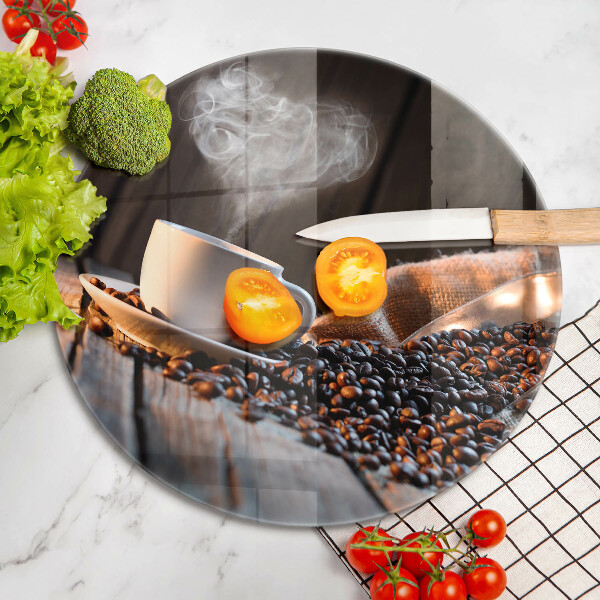 Protection plaque induction Tasse à café et coeur