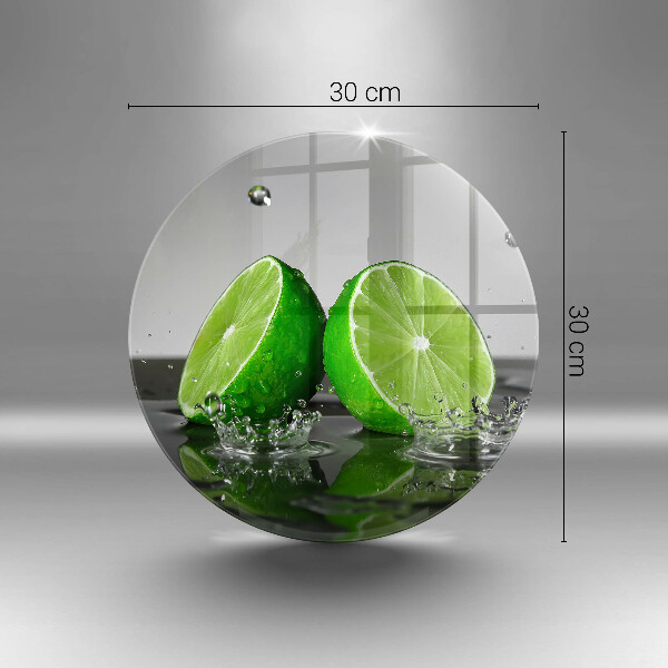 Protection plaque induction Citrons verts juteux et eau