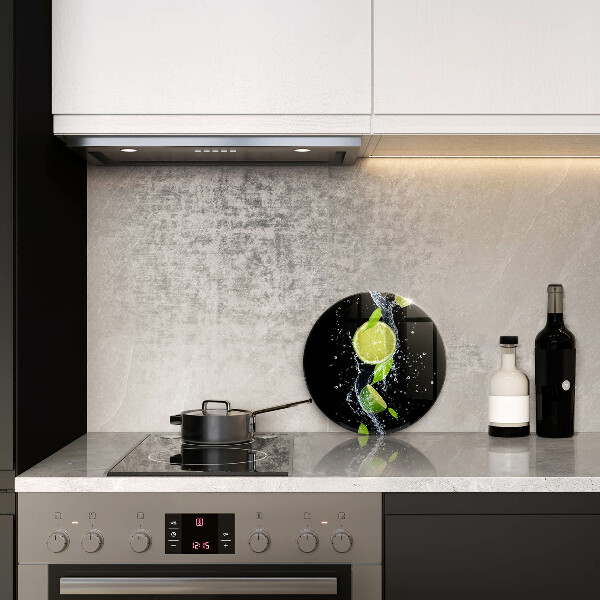 Protection plaque induction Limes juteuses dans l'eau