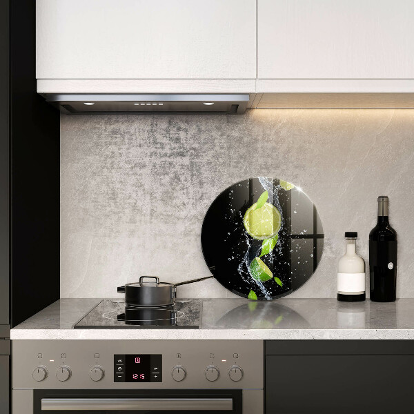 Protection plaque induction Limes juteuses dans l'eau