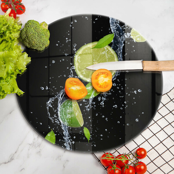 Protection plaque induction Limes juteuses dans l'eau