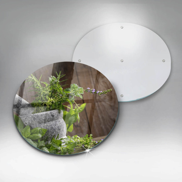 Protection plaque induction Plantes herbes et bois