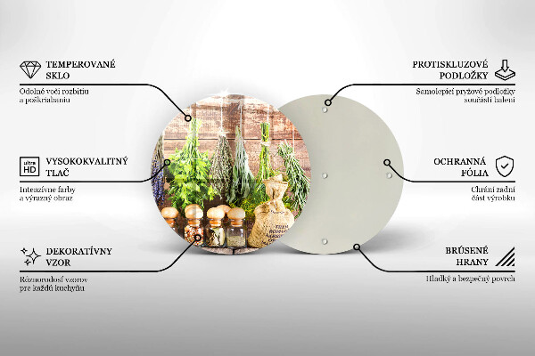 Protection plaque induction Herbes épices et bois