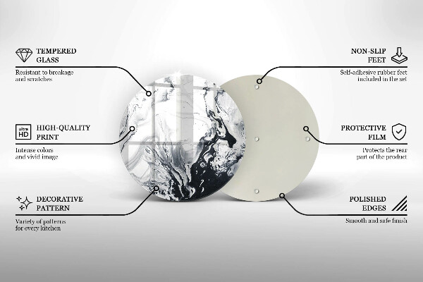 Protection plaque induction Abstraction d'encre
