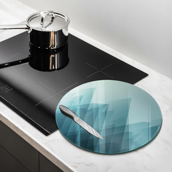 Protection plaque induction Montagnes abstraites