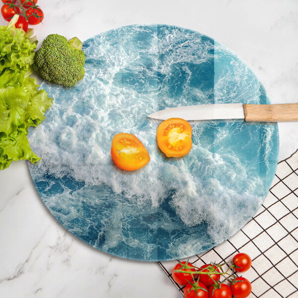 Protection plaque induction Vagues d'eau de mer