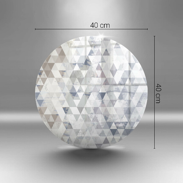 Protection plaque induction Modèle de triangles