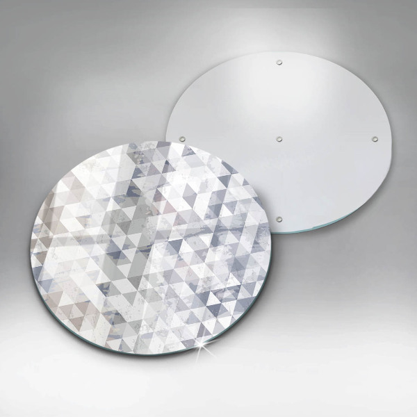 Protection plaque induction Modèle de triangles