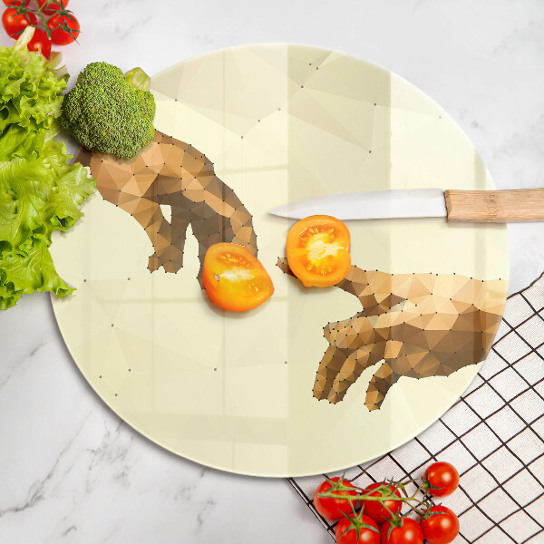 Protection plaque induction Création des mains d'Adam