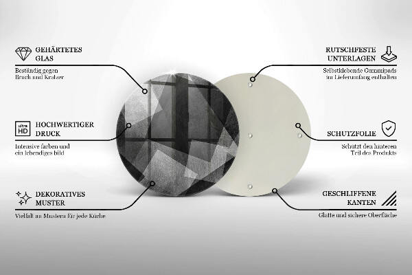 Protection plaque induction Abstraction géométrique