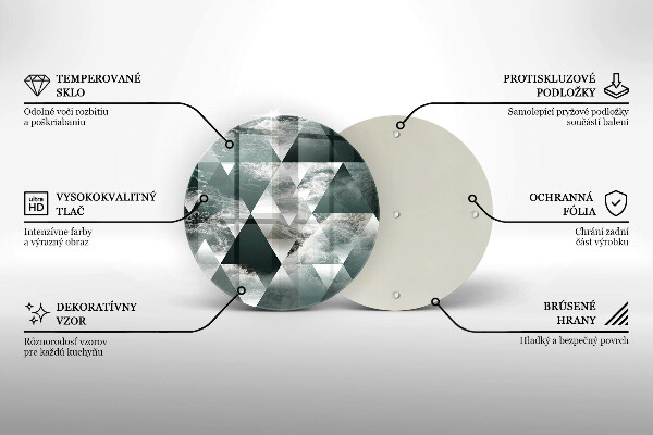 Protection plaque induction Triangles et eau