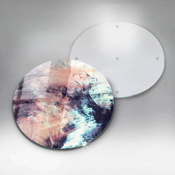 Protection plaque induction Abstraction peinte