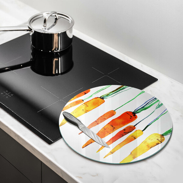 Protection plaque induction Illustration de carotte