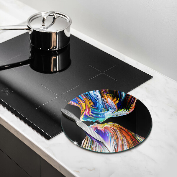 Protection plaque induction Baiser abstraction