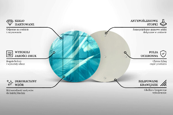 Protection plaque induction Plumes délicates