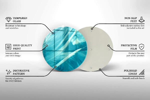 Protection plaque induction Plumes délicates