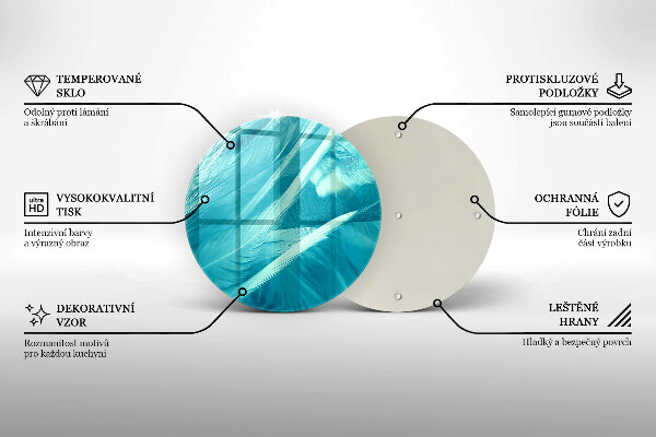 Protection plaque induction Plumes délicates