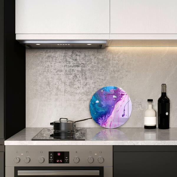 Protection plaque induction Encres d'abstraction