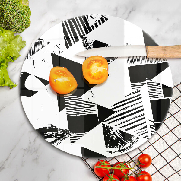 Protection plaque induction Triangles géométriques