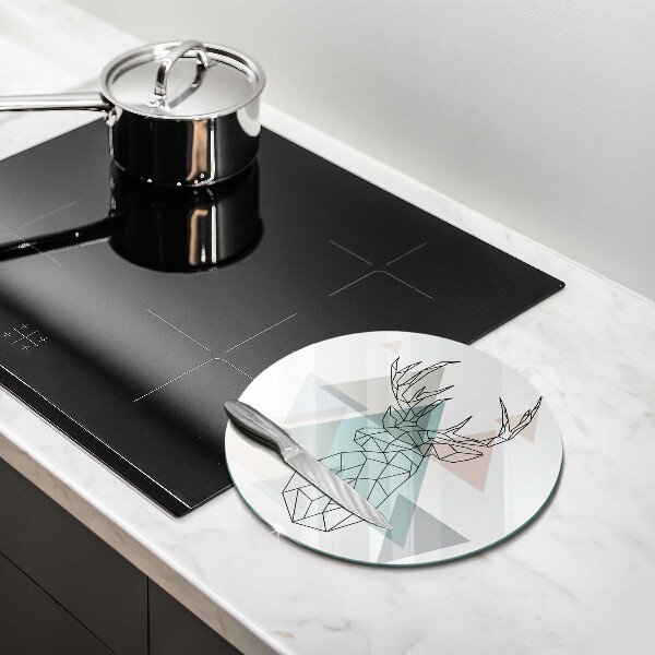 Protection plaque induction Cerf abstrait