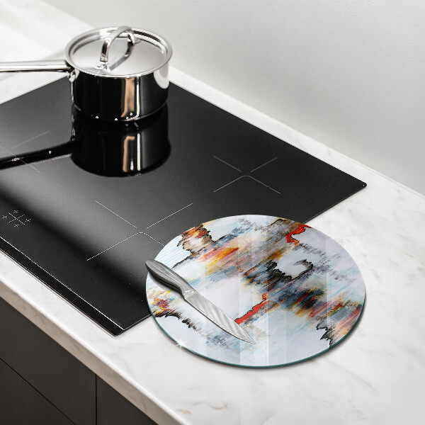 Protection plaque induction Peintures abstraites