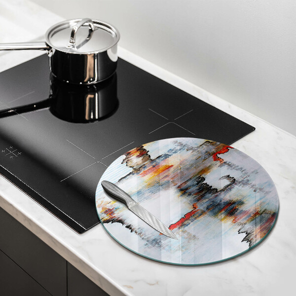 Protection plaque induction Peintures abstraites