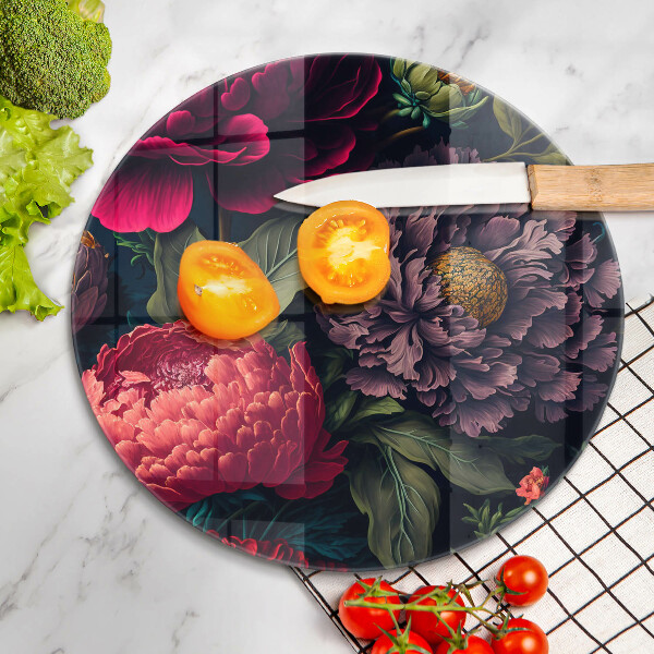 Protection plaque induction Belles fleurs