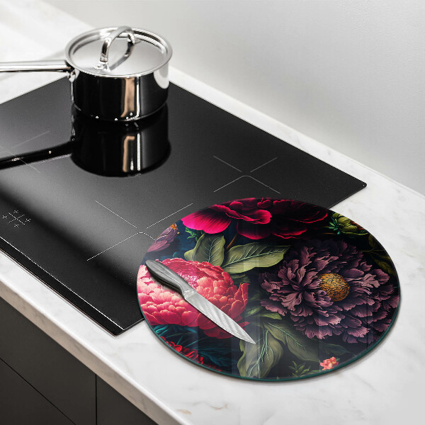 Protection plaque induction Belles fleurs