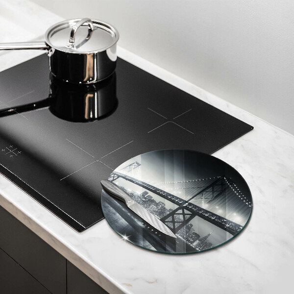 Protection plaque induction Pont Benjamin-Franklin