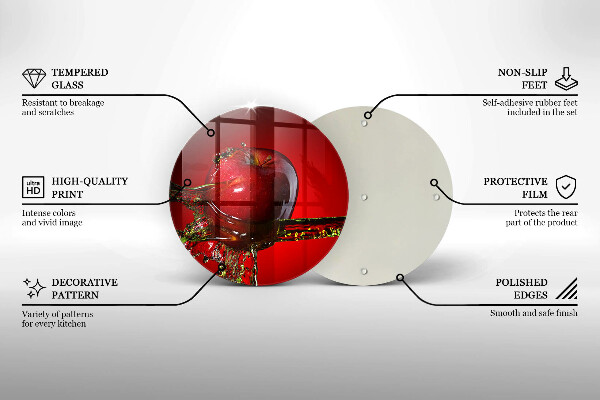 Protection plaque induction Pommes dans l'eau