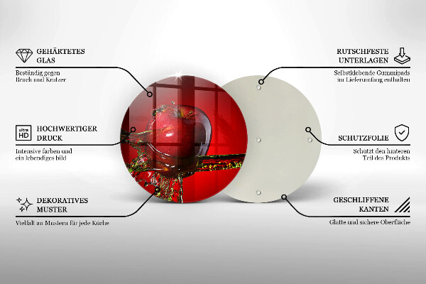 Protection plaque induction Pommes dans l'eau