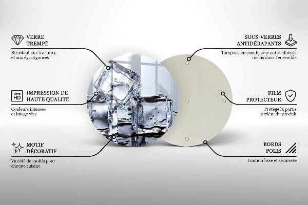 Protection plaque induction Glaçons