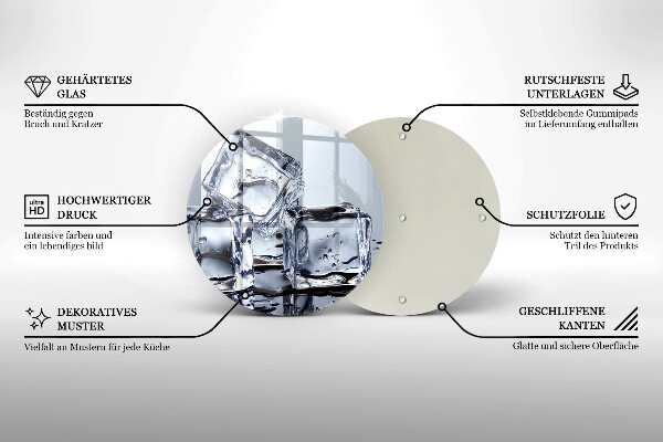 Protection plaque induction Glaçons